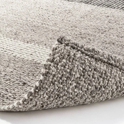 7'x10' Wellsville Handloom Flatweave Stripe Rug Gray - Threshold™ Designed With Studio McGee 3 7'x10' Wellsville Handloom Flatweave Stripe Rug Gray - Threshold™ Designed With Studio McGee - Image 3