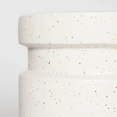 Murray Round Ceramic End Table White - Threshold™ Designed With Studio McGee 3 Murray Round Ceramic End Table White - Threshold™ Designed With Studio McGee - Image 3