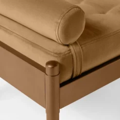 Bolster Tufted Bench Beige - Threshold™ Designed With Studio McGee: Velvet Upholstery, Powder-Coated Steel Legs, 225lb Capacity 7 Bolster Tufted Bench Beige - Threshold™ Designed With Studio McGee: Velvet Upholstery, Powder-Coated Steel Legs, 225lb Capacity -Beauty House GUEST 0fe196f3 6717 4be8 84d9 6f75facc99ad