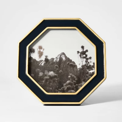 5"x5" Lacquer Octagon Picture Frame - Threshold™ Designed With Studio McGee 2 5"x5" Lacquer Octagon Picture Frame - Threshold™ Designed With Studio McGee - Image 2