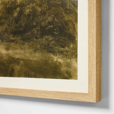 24"x30" Abstract Green Tone Landscape Wall Art - Threshold™ Designed With Studio McGee 2 24"x30" Abstract Green Tone Landscape Wall Art - Threshold™ Designed With Studio McGee - Image 2