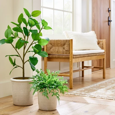 Small Ceramic Reactive Glaze Planter - Threshold™ Designed With Studio McGee 1 Small Ceramic Reactive Glaze Planter - Threshold™ Designed With Studio McGee