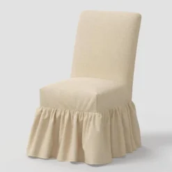 Ruffled Slipcover Dining Chair - Threshold™ Designed With Studio McGee -Beauty House GUEST 13c4ad79 d222 4234 969c 41b2a869c330