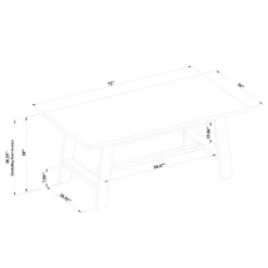 72" Linden Rectangular Wood Dining Table Black - Threshold™ Designed With Studio McGee 9 72" Linden Rectangular Wood Dining Table Black - Threshold™ Designed With Studio McGee -Beauty House GUEST 14a58017 55c6 43fd 9292 f84cbf4e43de