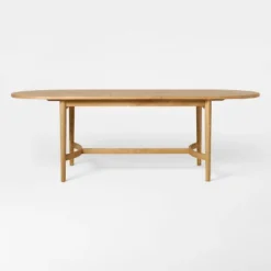 Cardamine Racetrack Dining Table Natural Wood - Threshold™ Designed With Studio McGee 7 Cardamine Racetrack Dining Table Natural Wood - Threshold™ Designed With Studio McGee -Beauty House GUEST 14c191e1 ca8f 487d bdfe 4bdf455f315f