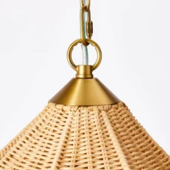 Tapered Rattan Ceiling Light Brown - Threshold™ Designed With Studio McGee 6 Tapered Rattan Ceiling Light Brown - Threshold™ Designed With Studio McGee -Beauty House GUEST 2b7582e8 24c7 4074 97fb cc7ed322532b