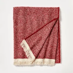Herringbone Frayed Edges Throw Blanket - Threshold™ Designed With Studio McGee 11 Herringbone Frayed Edges Throw Blanket - Threshold™ Designed With Studio McGee -Beauty House GUEST 2db9fb6e d97b 4ee9 92a0 48b2688839c5