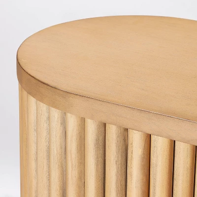 Dowel Console Table Natural - Threshold™ Designed With Studio McGee 3 Dowel Console Table Natural - Threshold™ Designed With Studio McGee - Image 3