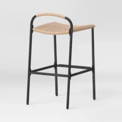 Popperton 2pk Arched Wicker Bar Height Patio Chairs, Outdoor Furniture - Black - Threshold™ Designed With Studio McGee 6 Popperton 2pk Arched Wicker Bar Height Patio Chairs, Outdoor Furniture - Black - Threshold™ Designed With Studio McGee -Beauty House GUEST 35ac354a ae96 4702 abc7 35607560042d