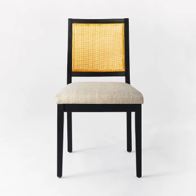 Oak Park Cane Dining Chair Black - Threshold™ Designed With Studio McGee 2 Oak Park Cane Dining Chair Black - Threshold™ Designed With Studio McGee - Image 2