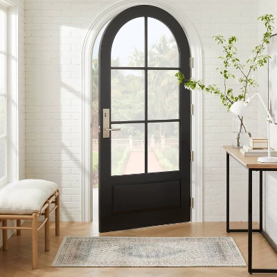 3'x5' Light Distressed Diamond Persian Style Rug Neutral - Threshold™ Designed With Studio McGee 1 3'x5' Light Distressed Diamond Persian Style Rug Neutral - Threshold™ Designed With Studio McGee