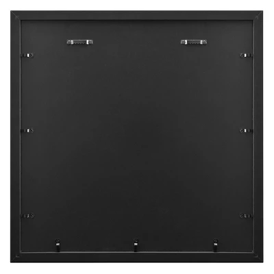 16.26"x16.26" Matted To 4"x6" Gallery Wall Frame Black - Threshold™ Designed With Studio McGee: Modern Square Wall Decor 3 16.26"x16.26" Matted To 4"x6" Gallery Wall Frame Black - Threshold™ Designed With Studio McGee: Modern Square Wall Decor - Image 3