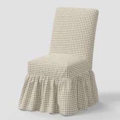 Ruffled Slipcover Dining Chair - Threshold™ Designed With Studio McGee -Beauty House GUEST 3c15840f 78dc 419e b759 b6f7fea4fd9f