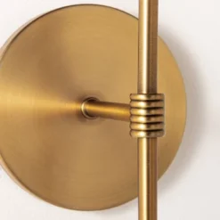 Metal Sconce Wall Light (Includes LED Light Bulb) Brass - Threshold™ Designed With Studio McGee: Dimmable, Plug-In, ETL Listed 7 Metal Sconce Wall Light (Includes LED Light Bulb) Brass - Threshold™ Designed With Studio McGee: Dimmable, Plug-In, ETL Listed -Beauty House GUEST 4167d74d ee75 456d 9e71 89fbe21c8248