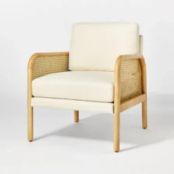 Cane Accent Chair Cream - Threshold™ Designed With Studio McGee 11 Cane Accent Chair Cream - Threshold™ Designed With Studio McGee -Beauty House GUEST 425dab13 ab47 4f03 adfa 872e0793bca3