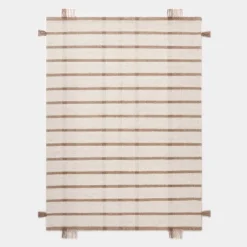 Handwoven Plaid Flat Weave Area Rug Cream/Brown - Threshold™ Designed With Studio McGee -Beauty House GUEST 43fa0d62 d1fd 469e ab63 ed6f0dcb3abe