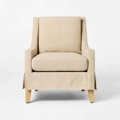 Camas Slipcover Accent Chair Khaki - Threshold™ Designed With Studio McGee 2 Camas Slipcover Accent Chair Khaki - Threshold™ Designed With Studio McGee - Image 2