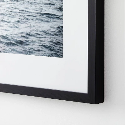 30" X 24" B&W Ocean View Framed Wall Print - Threshold™ Designed With Studio McGee 2 30" X 24" B&W Ocean View Framed Wall Print - Threshold™ Designed With Studio McGee - Image 2
