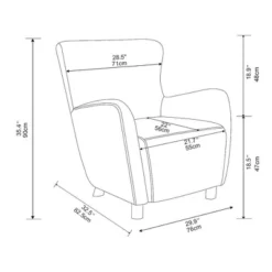 Kessler Wingback Faux Sherling Accent Chair Cream - Threshold™ Designed With Studio McGee 12 Kessler Wingback Faux Sherling Accent Chair Cream - Threshold™ Designed With Studio McGee -Beauty House GUEST 4c51f9cd e87e 4874 8672 f098ed2266be