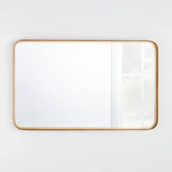 24" X 36" Rectangular Decorative Mirror With Rounded Corners - Threshold™ Designed With Studio McGee -Beauty House GUEST 4c9719ed 6a4b 4331 997d 0f32c07fedb6