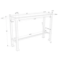 Belmont Shore Curved Foot Console Table Natural - Threshold™ Designed With Studio McGee Assembly Required -Beauty House GUEST 53d7fc2b 7c70 4352 8409 bb87d790dfd8