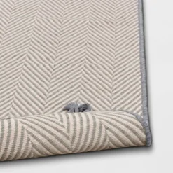 5' X 7' Herringbone Outdoor Rug Ivory/Cashmere Gray - Threshold™ Designed With Studio McGee 5 5' X 7' Herringbone Outdoor Rug Ivory/Cashmere Gray - Threshold™ Designed With Studio McGee -Beauty House GUEST 557b60d7 6a54 41fa a341 881c14c0a970