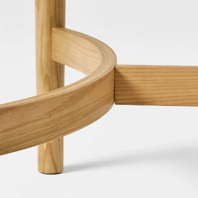 Cardamine Racetrack Dining Table Natural Wood - Threshold™ Designed With Studio McGee 4 Cardamine Racetrack Dining Table Natural Wood - Threshold™ Designed With Studio McGee - Image 4