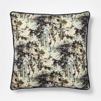 24"x24" Abstract Tree Printed Throw Pillow With Gusset - Threshold™ Designed With Studio McGee 4 24"x24" Abstract Tree Printed Throw Pillow With Gusset - Threshold™ Designed With Studio McGee - Image 4