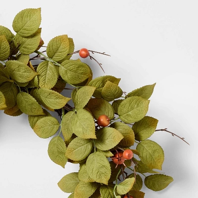 26" Wild Berry Artificial Wreath - Threshold™ Designed With Studio McGee 2 26" Wild Berry Artificial Wreath - Threshold™ Designed With Studio McGee - Image 2