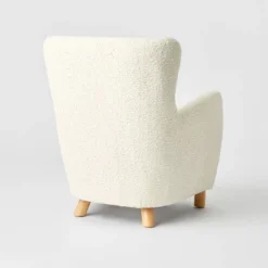 Kessler Wingback Faux Sherling Accent Chair Cream - Threshold™ Designed With Studio McGee 9 Kessler Wingback Faux Sherling Accent Chair Cream - Threshold™ Designed With Studio McGee -Beauty House GUEST 68e4f7d2 06d7 4346 a79c 29467f3335bf
