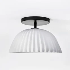 Scalloped Semi-Flush Mount Ceiling Light - Threshold™ Designed With Studio McGee 8 Scalloped Semi-Flush Mount Ceiling Light - Threshold™ Designed With Studio McGee -Beauty House GUEST 6b50e049 4ed7 42c0 b38a 9b5300cd63a6