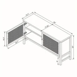 Palmdale Woven Door Console Natural - Threshold™ Designed With Studio McGee -Beauty House GUEST 6d225f38 58c8 4d6f a350 e4de6fff4cf2 1