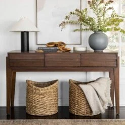 Herriman Wooden Console Table With Drawers - Threshold™ Designed With Studio McGee -Beauty House GUEST 7491f2e7 b080 4efd 9593 1885baa15e4a