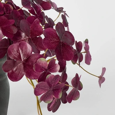 14" Fall Floral Trailing Artificial Arrangement Purple - Threshold™ Designed With Studio McGee 2 14" Fall Floral Trailing Artificial Arrangement Purple - Threshold™ Designed With Studio McGee - Image 2