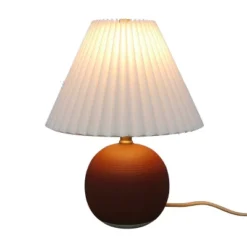 Oval Table Lamp With Pleated Shade (Includes LED Light Bulb) Red - Threshold™ Designed With Studio McGee 15 Oval Table Lamp With Pleated Shade (Includes LED Light Bulb) Red - Threshold™ Designed With Studio McGee -Beauty House GUEST 763f0407 a81f 46e4 8c04 f88c91961159