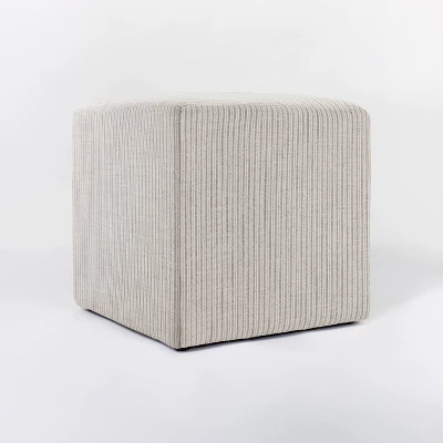 Lynwood Square Upholstered Cube - Threshold™ Designed With Studio McGee 17 Lynwood Square Upholstered Cube - Threshold™ Designed With Studio McGee - Image 17