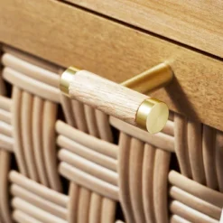 Palmdale Nightstand Woven 1 Drawer Natural - Threshold™ Designed With Studio McGee -Beauty House GUEST 7aa51145 9141 4593 bc18 9e348d13463b