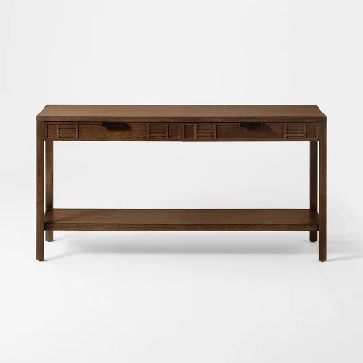 Dosinia 60" Console Table Brown - Threshold™ Designed With Studio McGee 2 Dosinia 60" Console Table Brown - Threshold™ Designed With Studio McGee - Image 2