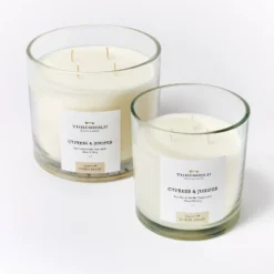 Clear Glass Cypress & Juniper Candle White - Threshold™ Designed With Studio McGee 7 Clear Glass Cypress & Juniper Candle White - Threshold™ Designed With Studio McGee -Beauty House GUEST 7d898c39 8a13 4ddb bd04 1def94ae2a46