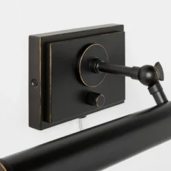 Wall Plug-in Sconce Black - Threshold™ Designed With Studio McGee: Integrated LED, Iron Shade, ETL Listed, Modern Decor 5 Wall Plug-in Sconce Black - Threshold™ Designed With Studio McGee: Integrated LED, Iron Shade, ETL Listed, Modern Decor -Beauty House GUEST 856552d9 993f 4dbc 9f9d 2e4f3cef4745