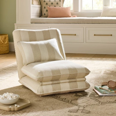 Teen Floor Lounge Chair Cream - Threshold™ Designed With Studio McGee 1 Teen Floor Lounge Chair Cream - Threshold™ Designed With Studio McGee