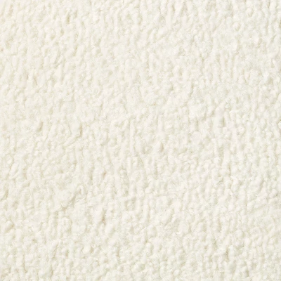 Kessler Round Tufted Faux Shearling Ottoman With Wood Legs Cream - Threshold™ Designed With Studio McGee 4 Kessler Round Tufted Faux Shearling Ottoman With Wood Legs Cream - Threshold™ Designed With Studio McGee - Image 4