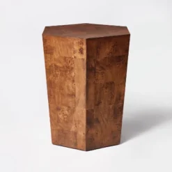 Ogden Burled Wood Accent Table - Threshold™ Designed With Studio McGee -Beauty House GUEST 8fa15145 93ae 43f4 9af7 b064f9a32d65