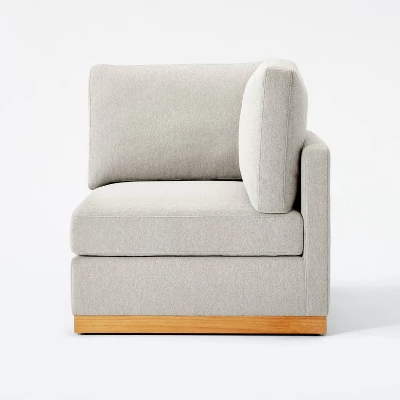 6pc Woodland Hills Modular Sectional Light Gray - Threshold™ Designed With Studio McGee 2 6pc Woodland Hills Modular Sectional Light Gray - Threshold™ Designed With Studio McGee - Image 2