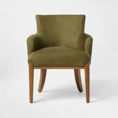 Upholstered Accent Chair Green - Threshold™ Designed With Studio McGee 2 Upholstered Accent Chair Green - Threshold™ Designed With Studio McGee - Image 2