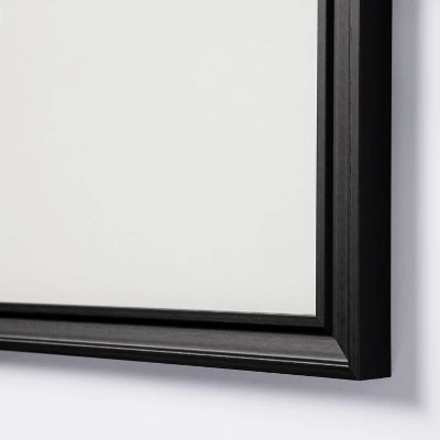 16.26"x16.26" Matted To 4"x6" Gallery Wall Frame Black - Threshold™ Designed With Studio McGee: Modern Square Wall Decor 2 16.26"x16.26" Matted To 4"x6" Gallery Wall Frame Black - Threshold™ Designed With Studio McGee: Modern Square Wall Decor - Image 2