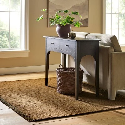 Round Chunky Straight Rattan Basket Dark Brown - Threshold™ Designed With Studio McGee 1 Round Chunky Straight Rattan Basket Dark Brown - Threshold™ Designed With Studio McGee