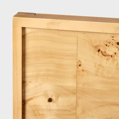 Queen Ogden Headboard Brown - Threshold™ Designed With Studio McGee: Wood Frame, Veneer Surface, 32"H 3 Queen Ogden Headboard Brown - Threshold™ Designed With Studio McGee: Wood Frame, Veneer Surface, 32"H - Image 3