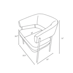 Rosemead Metal Frame And Rounded Back Faux Sherling Accent Chair Cream - Threshold™ Designed With Studio McGee 9 Rosemead Metal Frame And Rounded Back Faux Sherling Accent Chair Cream - Threshold™ Designed With Studio McGee -Beauty House GUEST a38c3411 f2c1 48f5 a6be 9a4cd093d081