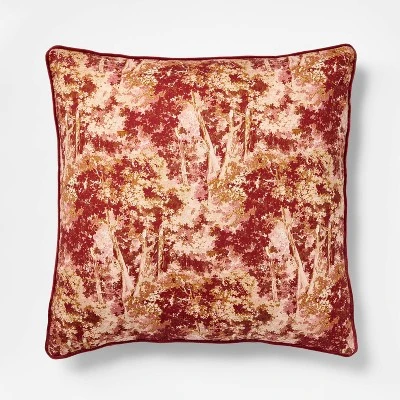 24"x24" Abstract Tree Printed Throw Pillow With Gusset - Threshold™ Designed With Studio McGee 3 24"x24" Abstract Tree Printed Throw Pillow With Gusset - Threshold™ Designed With Studio McGee - Image 3
